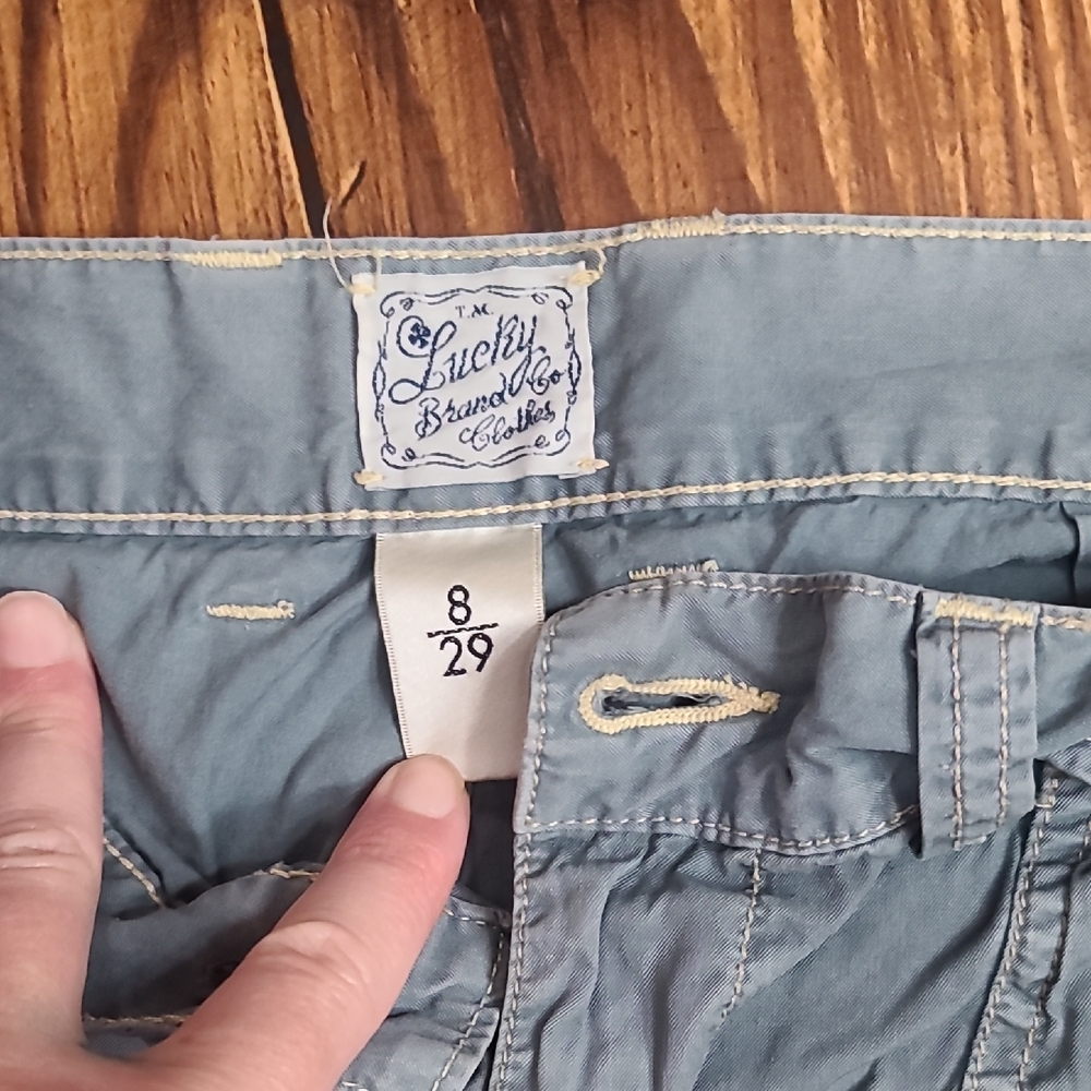 Lucky Brand Slate Blue Trousers